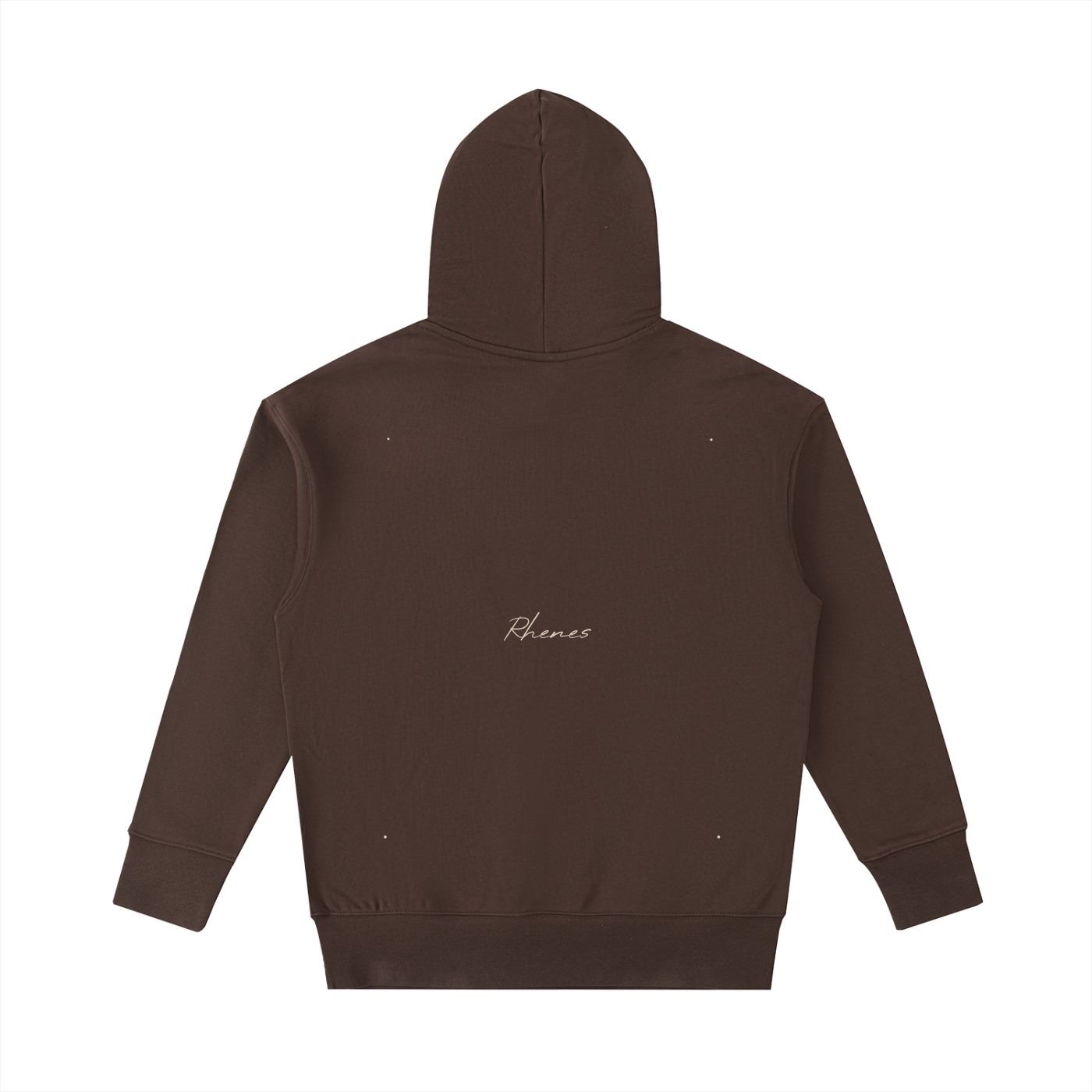 Heavyweight Basic Brown Hoodie