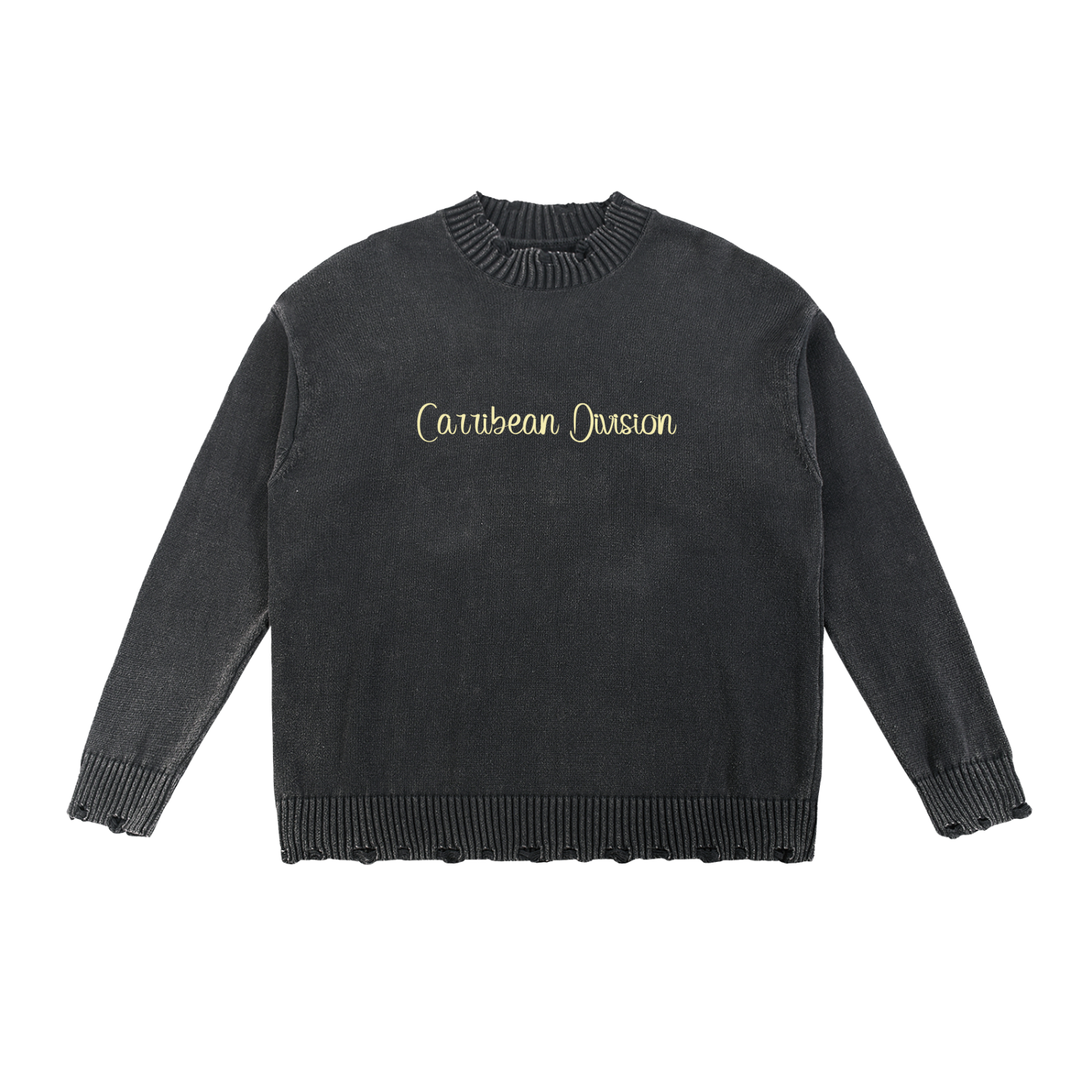 Vintage Knitted Sweater- Caribbean Division CD.07