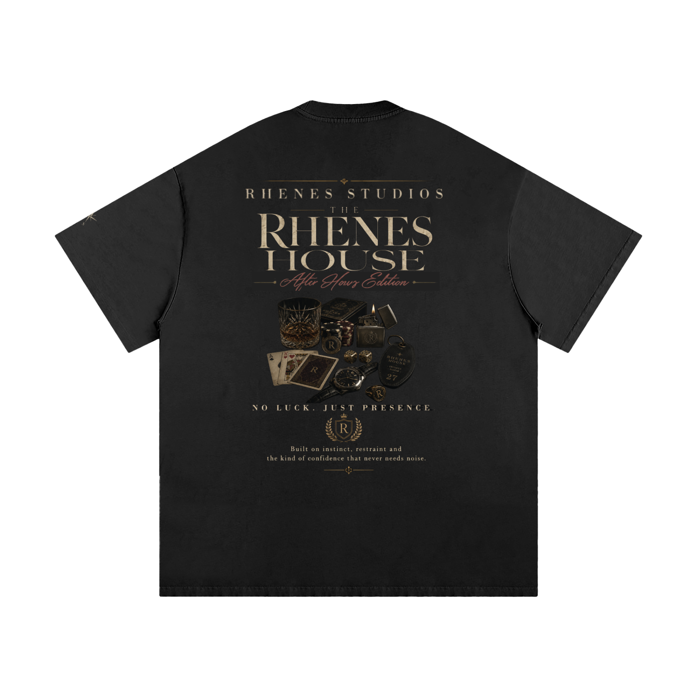 Heavyweight T-Shirt Built on Instinct