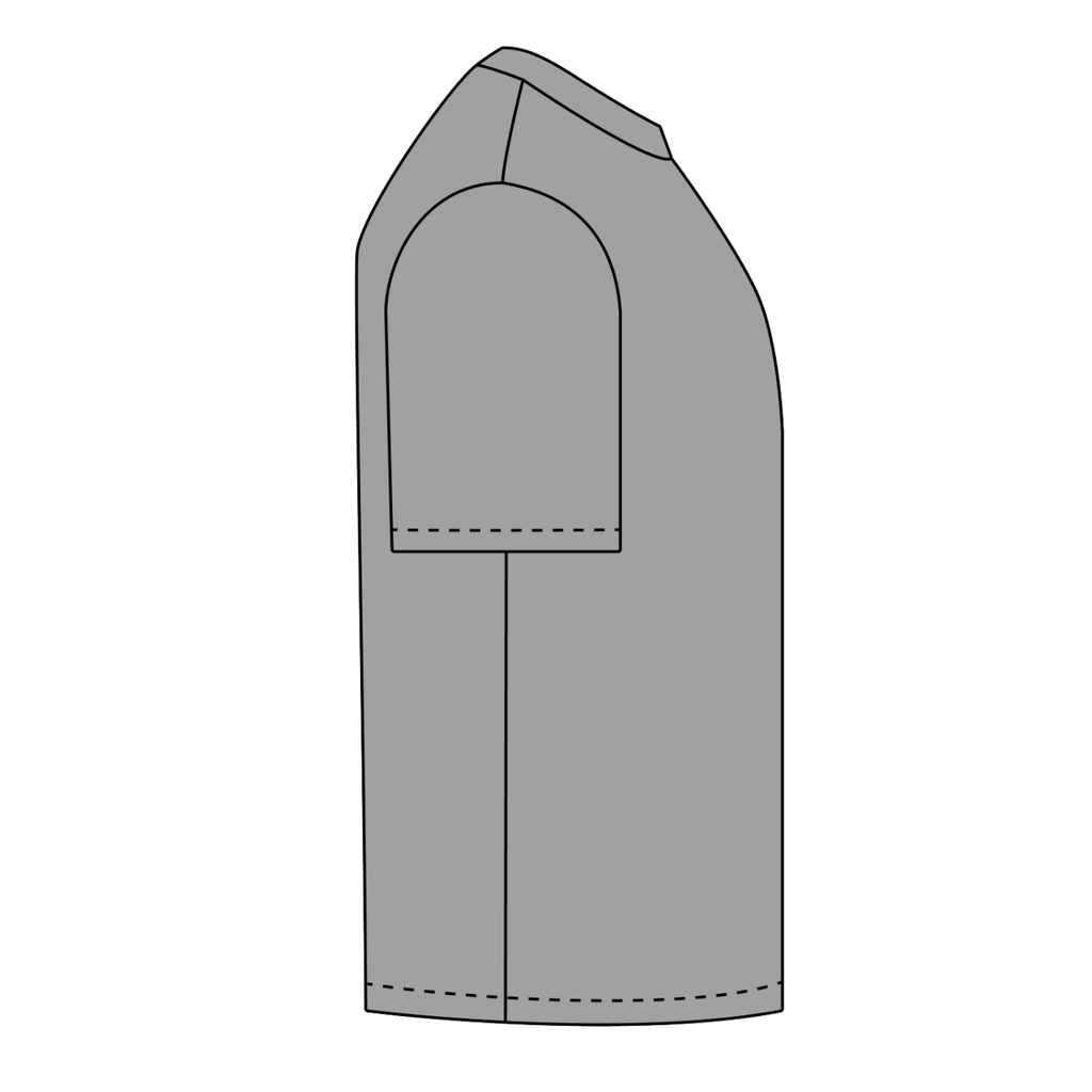 Heavyweight Basic Oversized Black T-Shirt