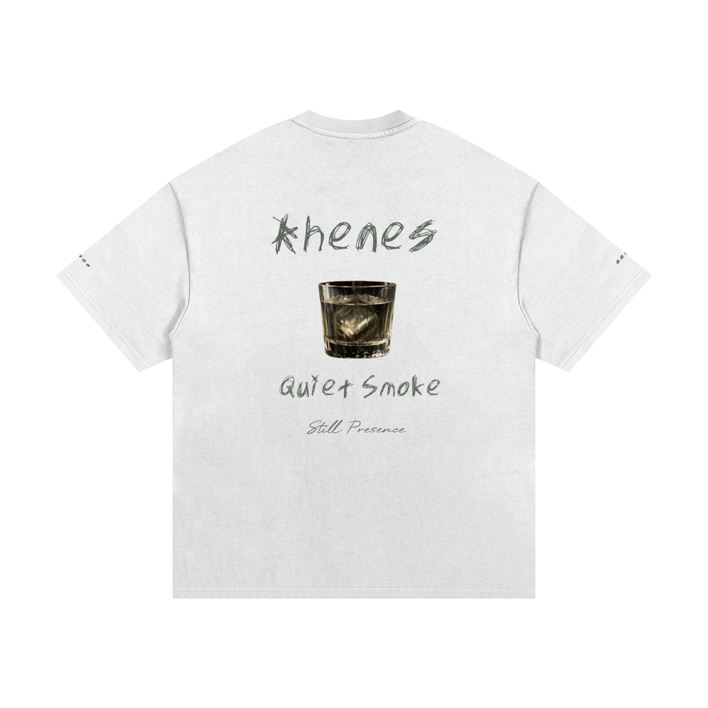 Heavyweight T-Shirt- Quiet Smoke Still Presence