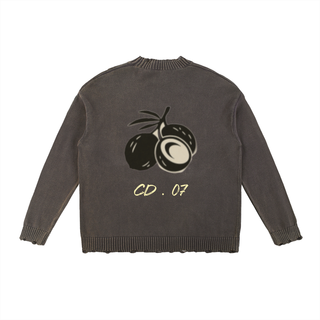 Vintage Knitted Sweater- Caribbean Division CD.07