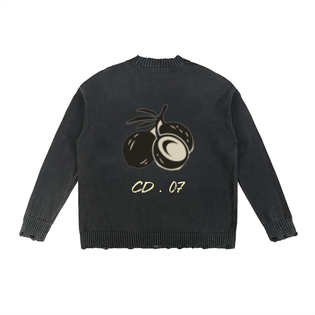 Vintage Knitted Sweater- Caribbean Division CD.07