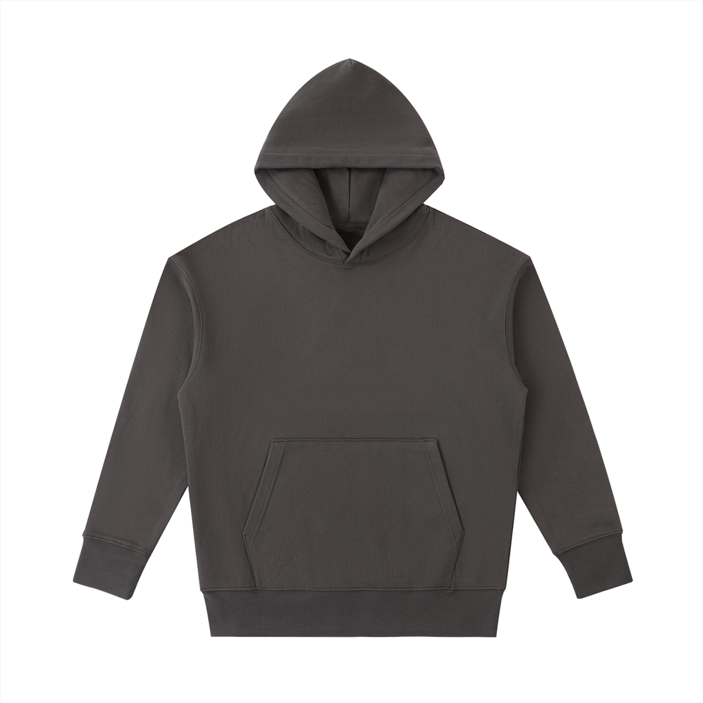 Heavyweight Basic Grey Hoodie