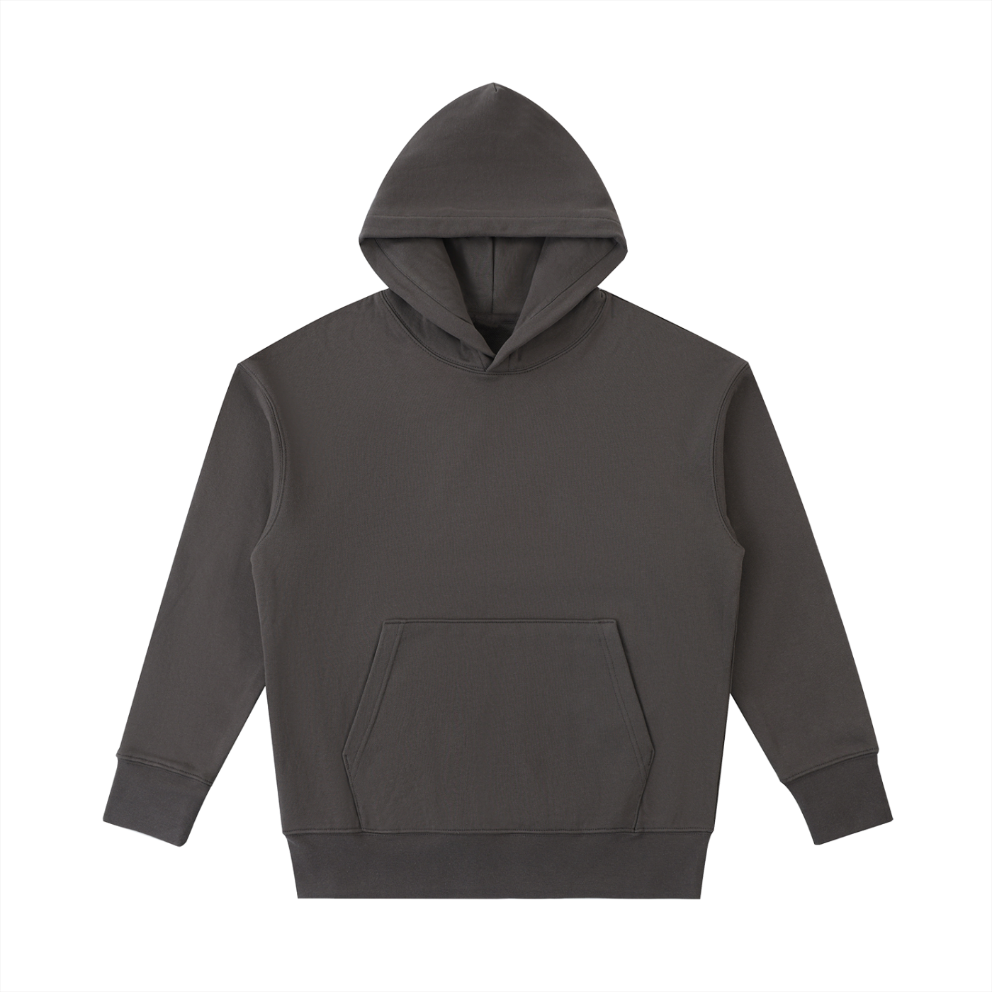 Heavyweight Basic Grey Hoodie