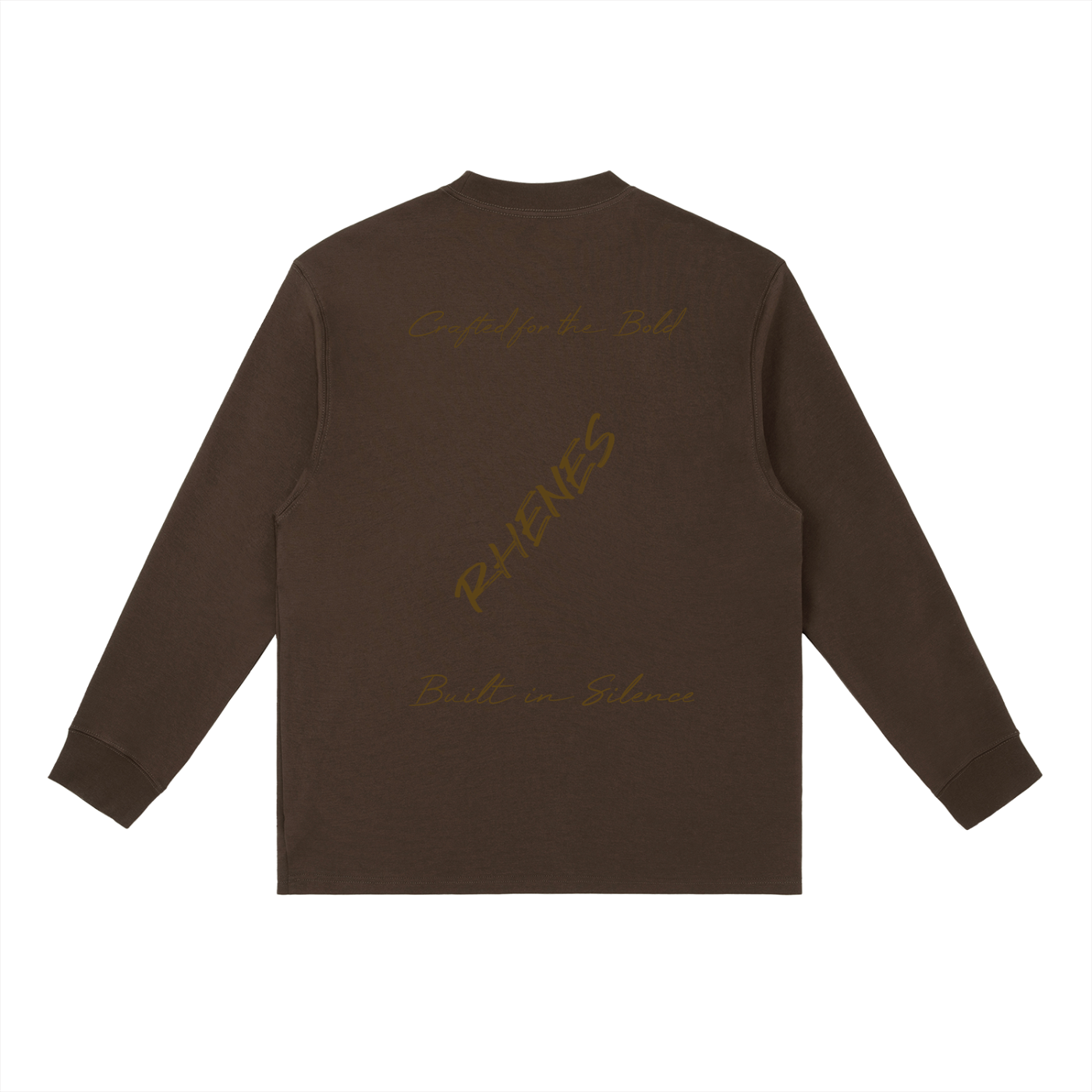 Essential Crewneck Long-Sleeve T-Shirt- Crafted for The Bold