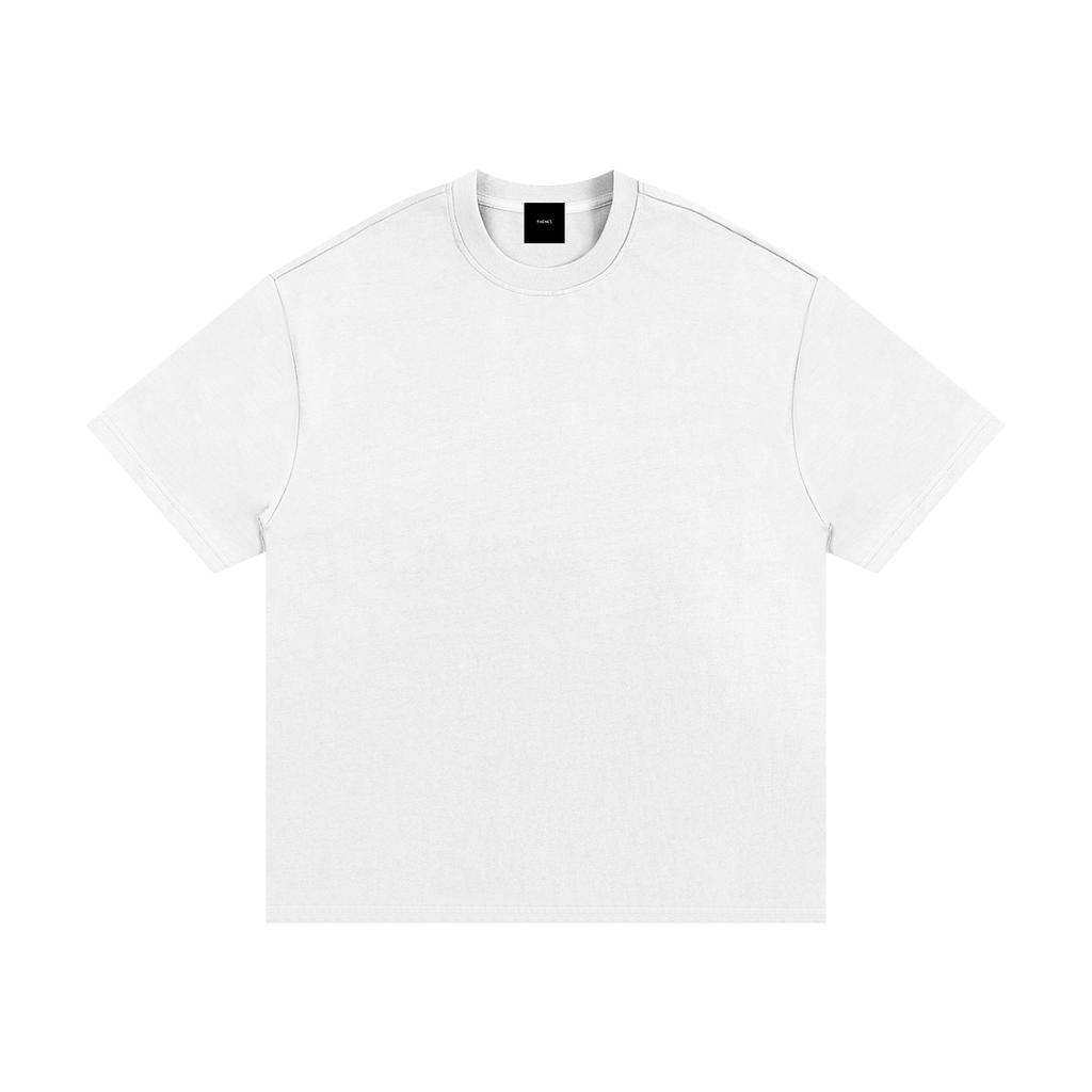 Heavyweight White Basic T-Shirt