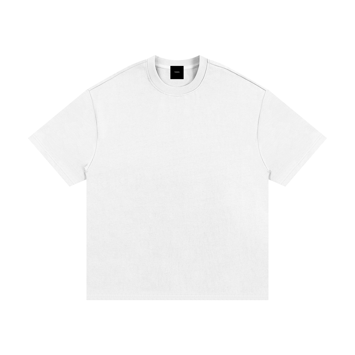 Heavyweight White Basic T-Shirt