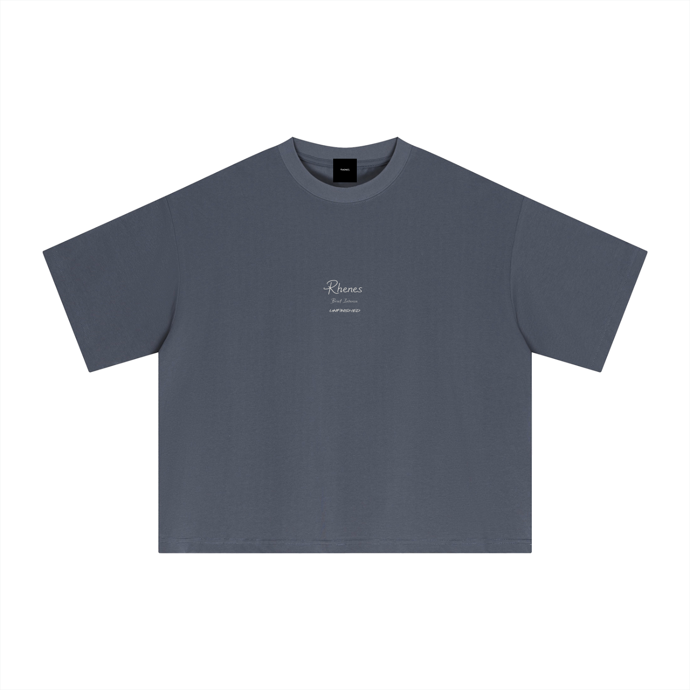 Unsaid Series Boxy T-Shirt- Rhenes Studio-Brief But Loved