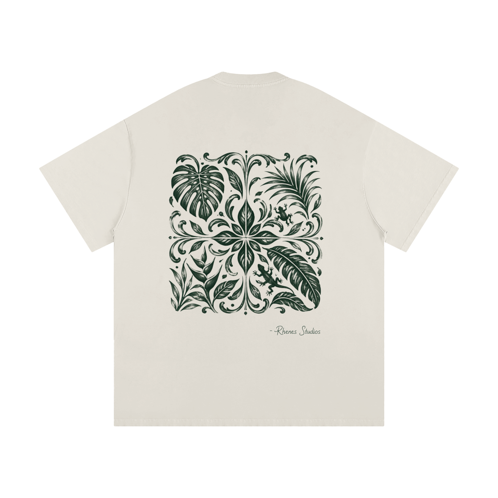 Heavyweight Loose Fit T-Shirt Jungle Tile