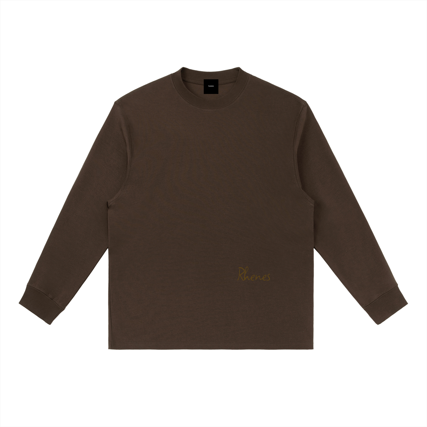 Essential Crewneck Long-Sleeve T-Shirt- Crafted for The Bold