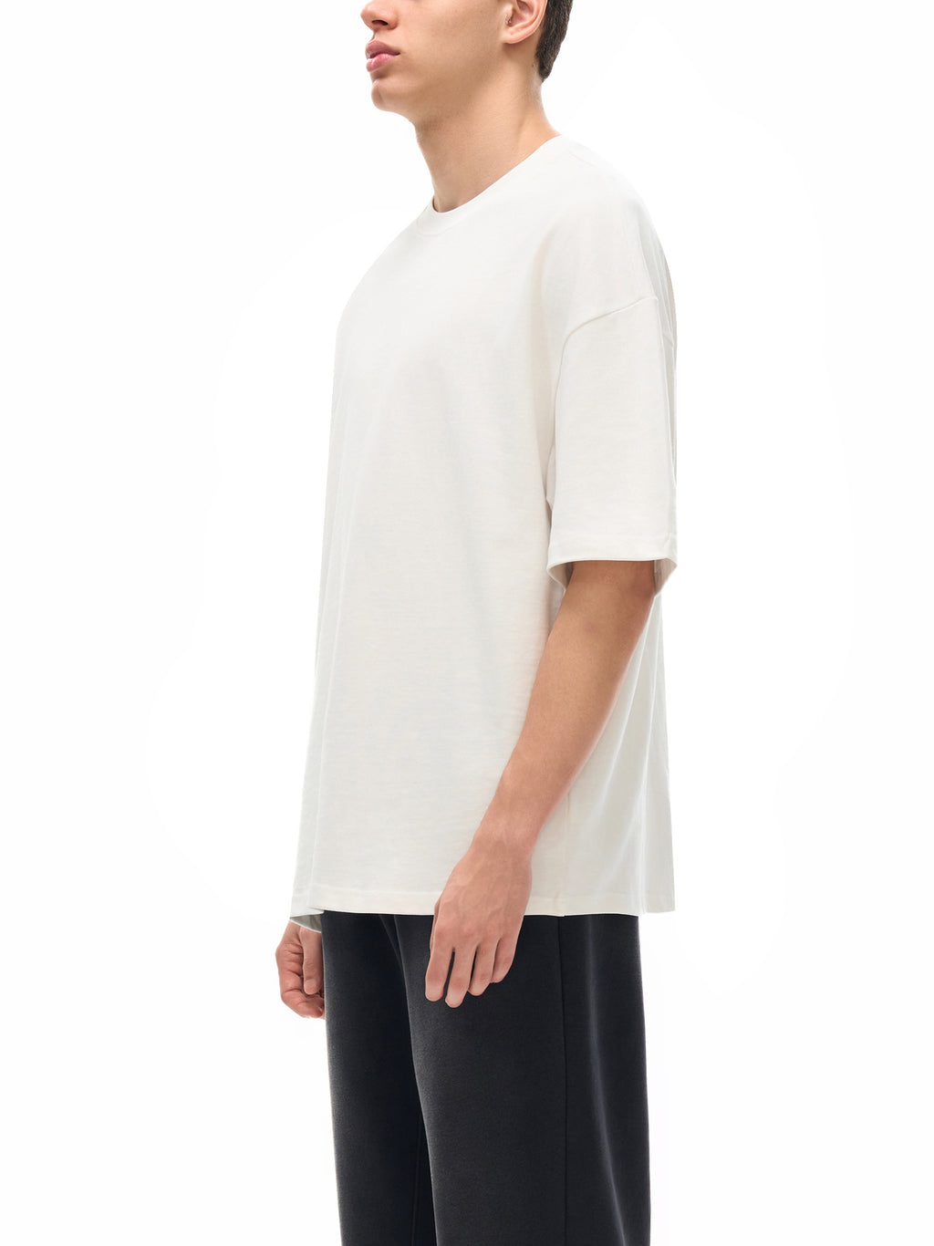 Heavyweight White Basic T-Shirt