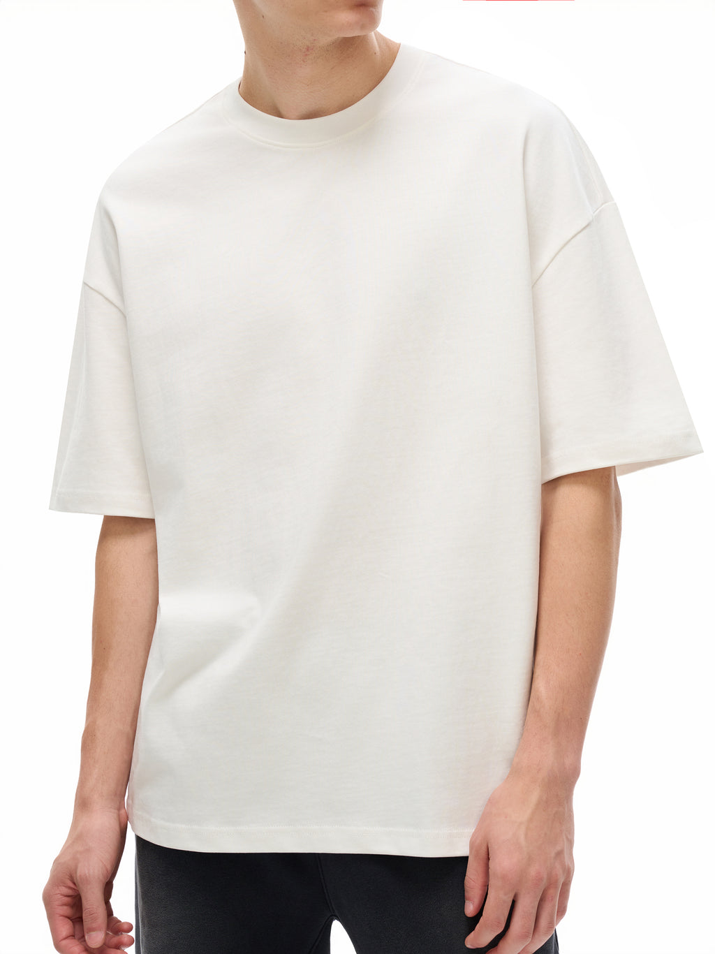 Heavyweight White Basic T-Shirt