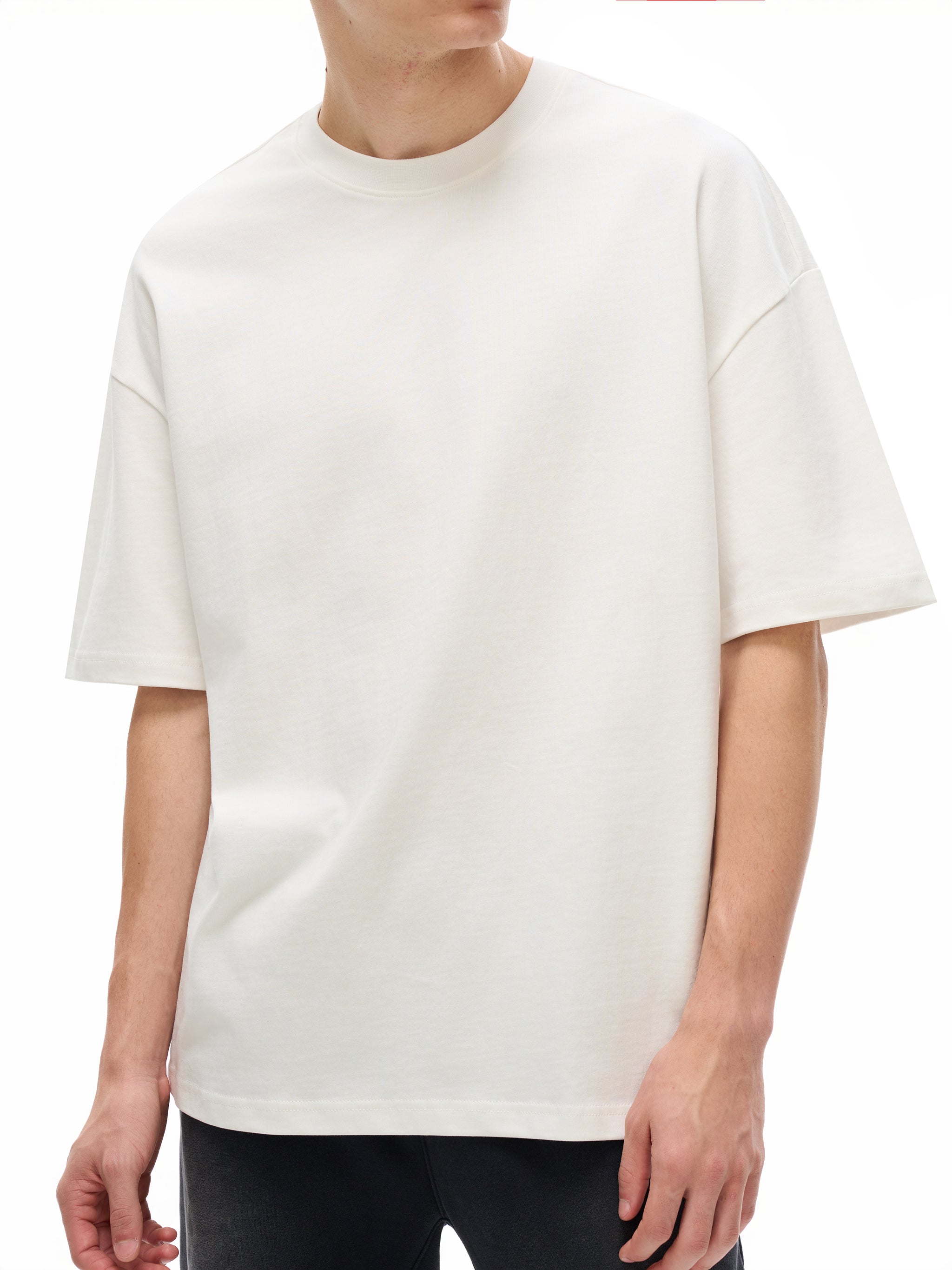 Heavyweight White Basic T-Shirt